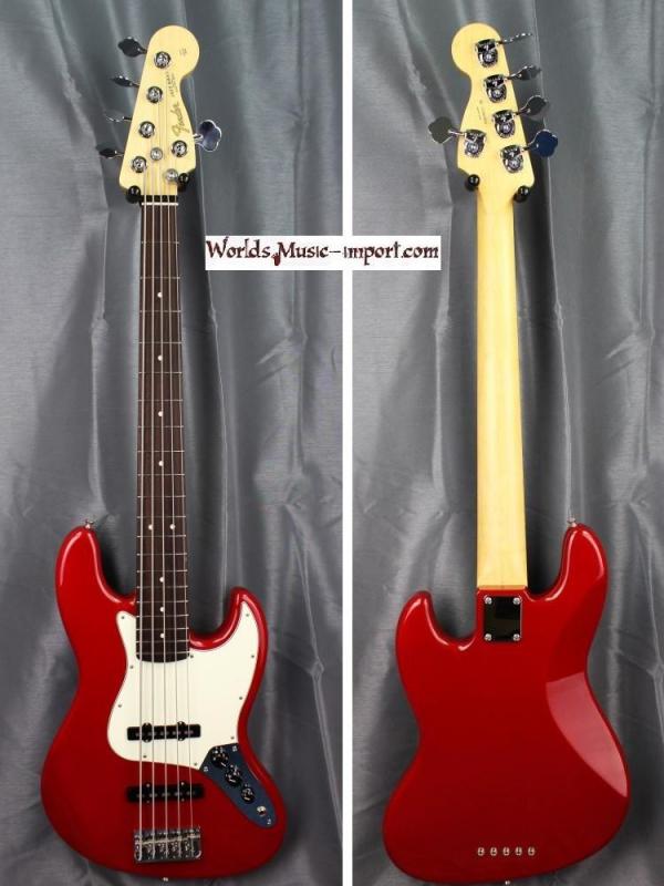 FENDER Jazz Bass JBV 60's Hybrid Torino Red 2020 5 cordes RARE japon import *OCCASION*