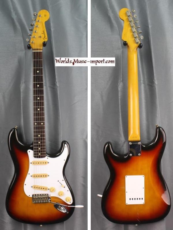 V E N D U E... FENDER Stratocaster ST'62 3TS 1991 'Nitro' japon import *OCCASION*