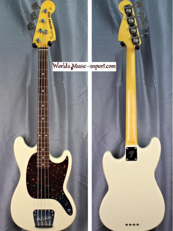 V E N D U E... FENDER Mustang Bass MB'98 SD VWH 2005 japon import *OCCASION*