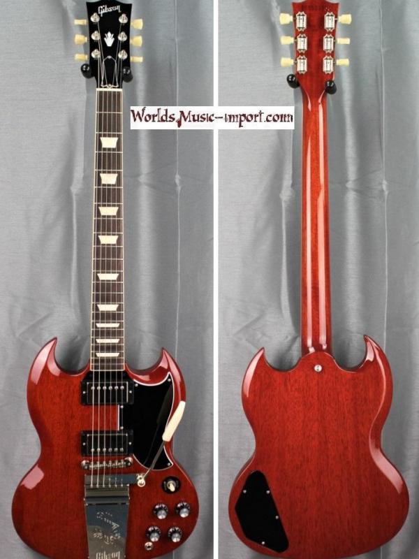 VENDUE... GIBSON SG'61 reissue Maestro Vibrola 2020 vintage cherry 