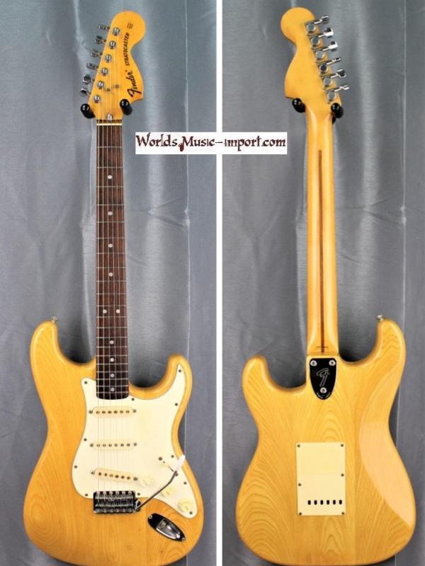 VENDUE... FENDER Stratocaster ST'72-US Ash 'Collector series' 1986 VNT 'Nitro' japan import *OCCCASION*