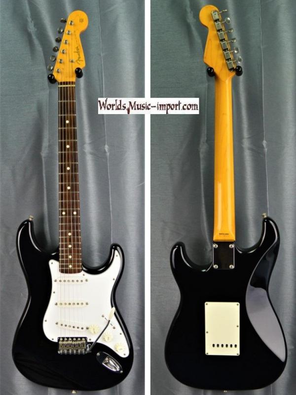 VENDUE... FENDER Stratocaster ST'62M-US Medium Scale Black 2008 japan RARE *OCCASION*