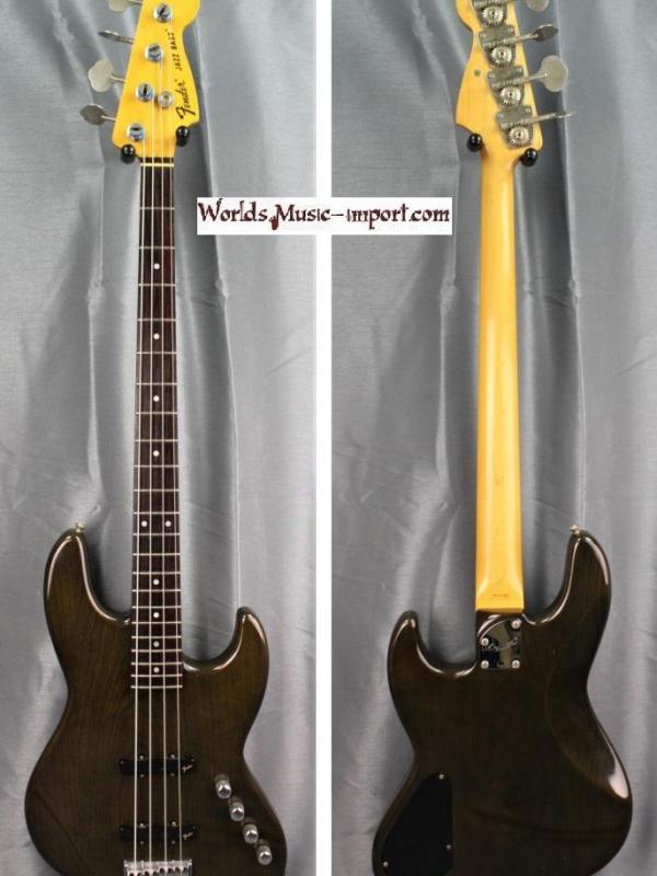 V E N D U E... FENDER Jazz Bass JBR-80M Active Walnut Ash 1989 japon *OCCASION*