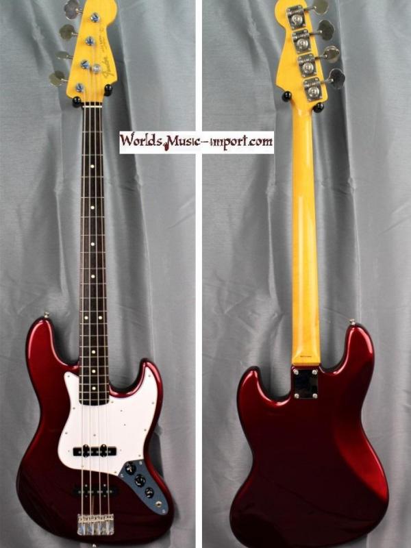 V E N D U E... Jazz Bass JB'62-US 2010 - OCR Old Candy Apple Red - japan import *OCCASION*