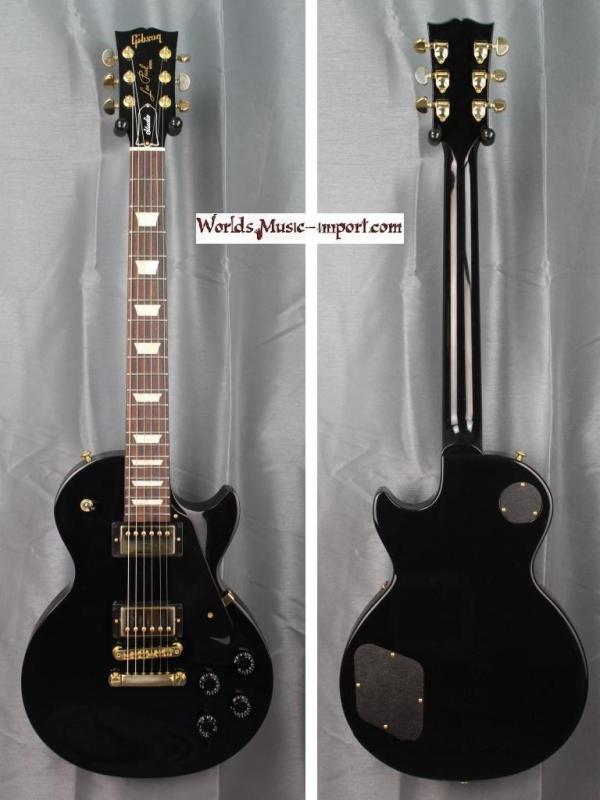 V E N D U E... GIBSON Les Paul Studio Black 2017 USA import *OCCASION*