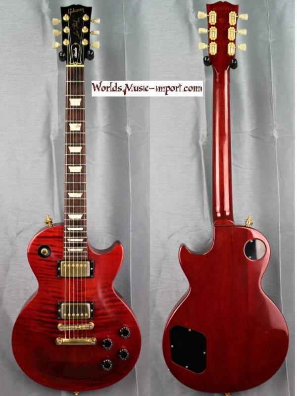 V E N D U E... GIBSON Les Paul studio PLUS 2001 wine red import usa *OCCASION*