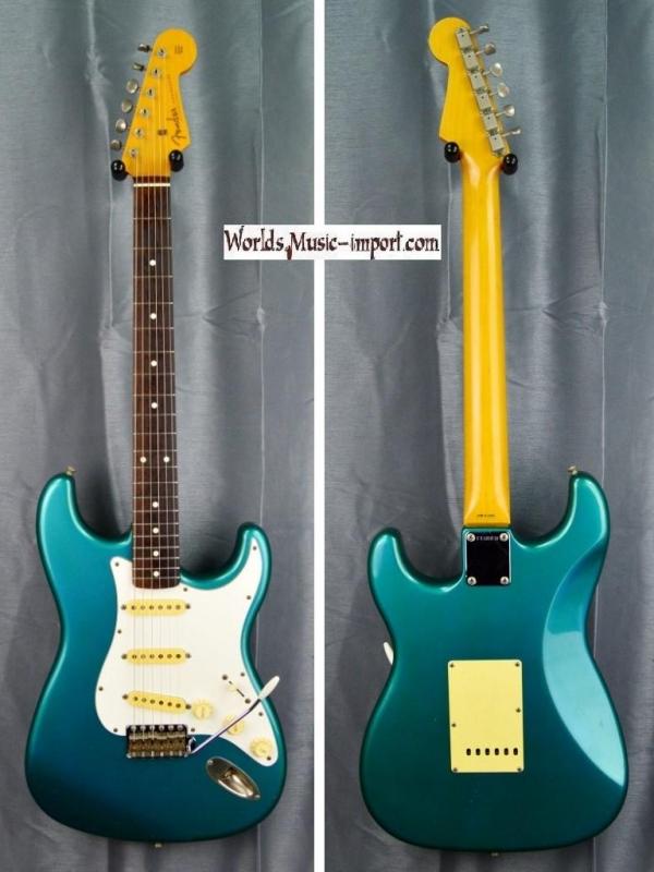 VENDUE... FENDER Stratocaster ST'62 1990 LPB Lake Placid Blu *ORDER MADE* Rare Japon import  *OCCASION*