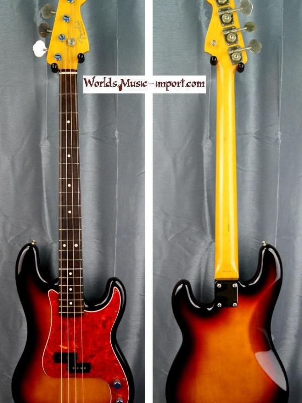 VENDUE... Fender Precision Bass PBD'62 'Nitro' 1994 3 Tons Sunburst japan import *OCCASION*