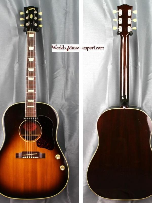 V E N D U E... GIBSON folk J-160 E 1964 TobaccoBurst 1997 USA import *OCCASION*