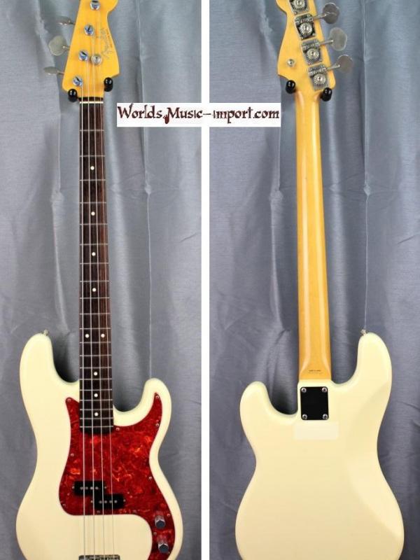 VENDUE... FENDER Precision Bass PBD'62 1994 White Domestic 'Nitro' japan import *OCCASION*