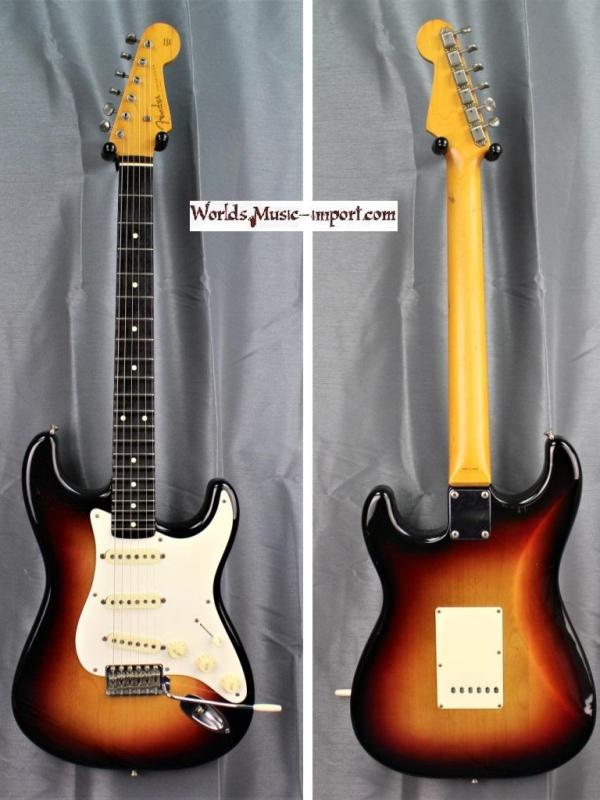 FENDER Stratocaster ST'62-TX DSC 'order made n°1/10' type Y.Malmsteen 1991 - 3TS - japan import *OCCASION*