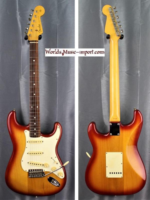 VENDUE... FENDER Stratocaster ST'62-TX 2005 CBS 'couleur RARE' japan import *OCCASION*