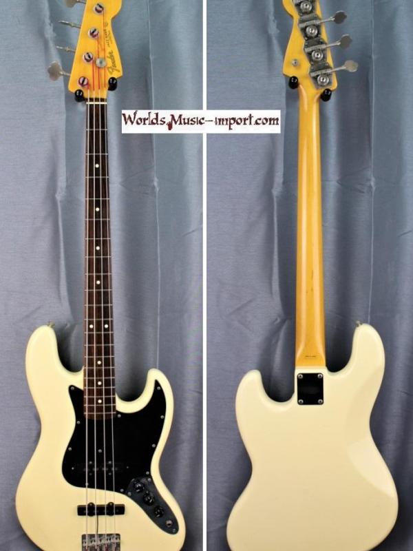 VENDUE... FENDER Jazz Bass JB'62-75 US 1990 White japon import  *OCCASION*