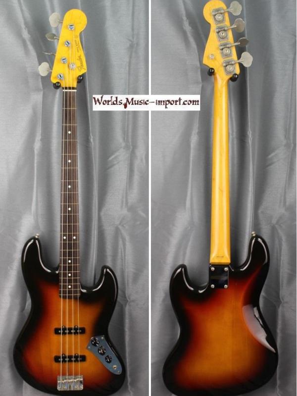 V E N D U E... FENDER Jazz Bass JB'62-FL fretless 2007 3TS 'RARE' japan import *OCCASION*