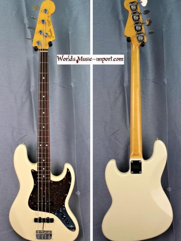 VENDUE... FENDER Jazz Bass JB'62 White 2010 japon import  *OCCASION*