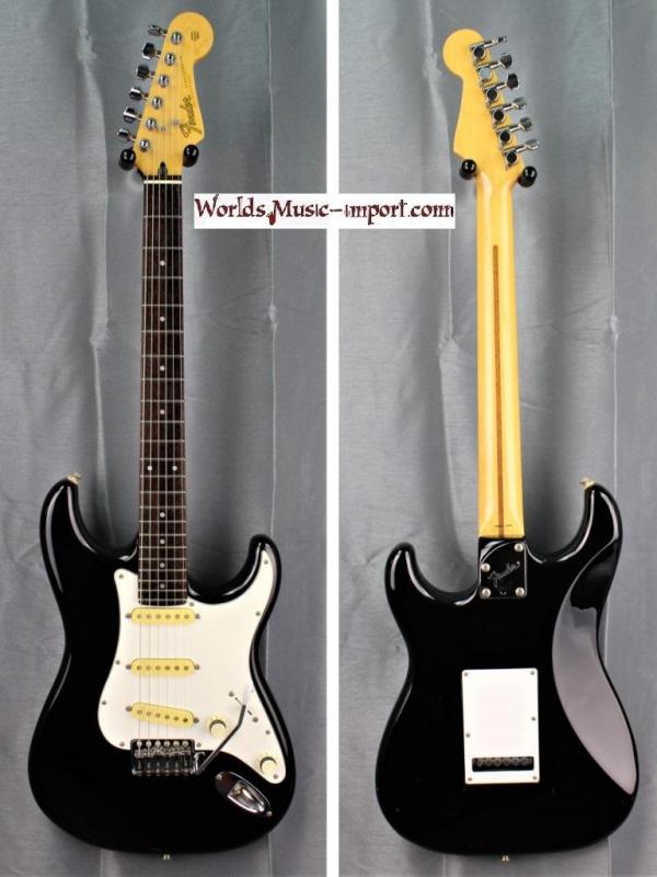VENDUE... FENDER Stratocaster ST-M ' Medium Scale ' 1985 Black -RARE Post JV - japan import *OCCASION*