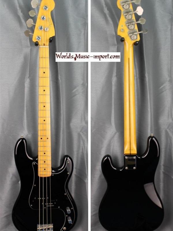 V E N D U E... FENDER Precision Bass PBD'57 Black 1990 'domestic' japon import *OCCASION*