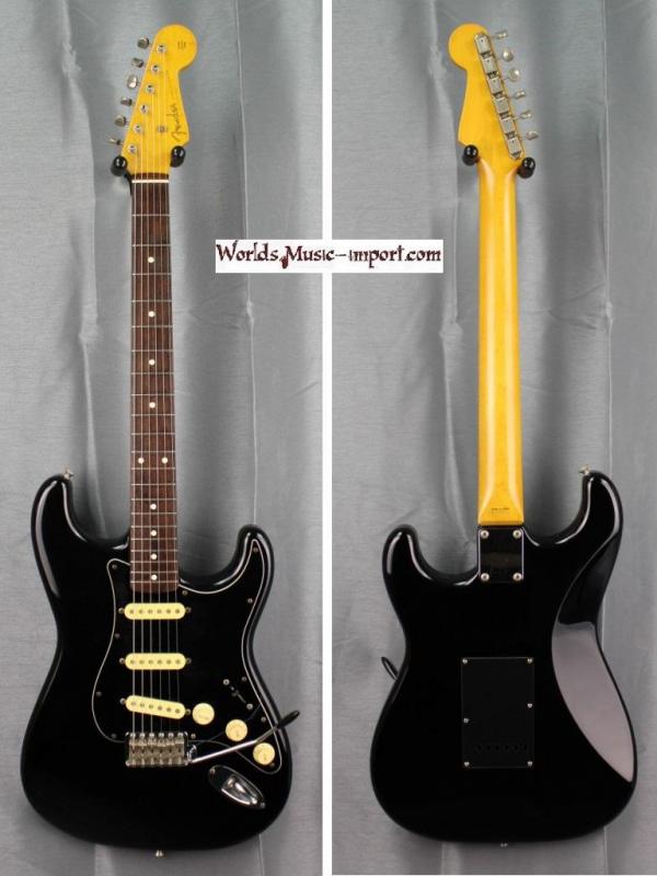 VENDUE... FENDER Stratocaster ST'62 BK 'nitro' 1993 japon import *OCCASION*