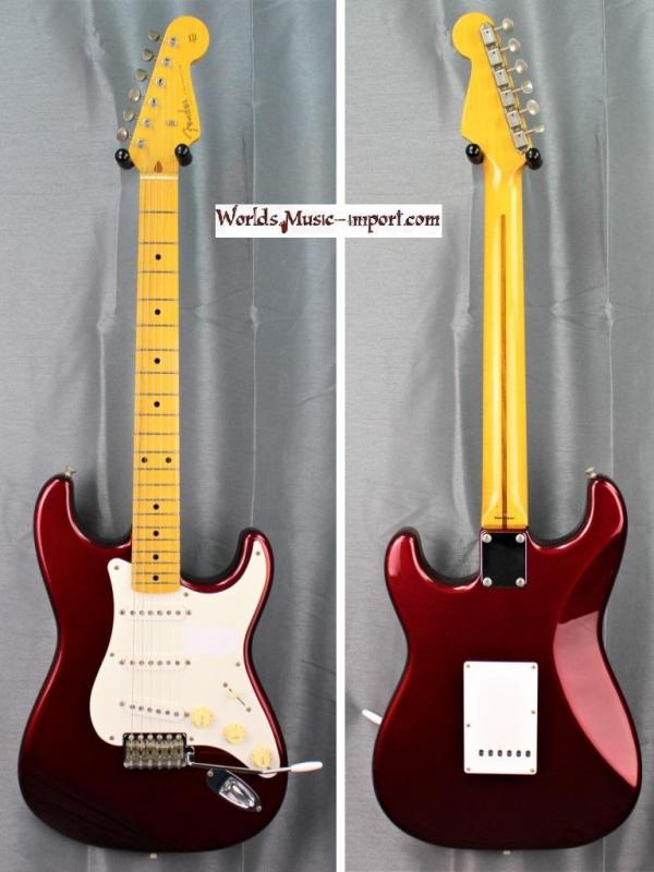 VENDUE... FENDER Stratocaster ST'57-US 2010 Candy Apple Red japan import *OCCASION*