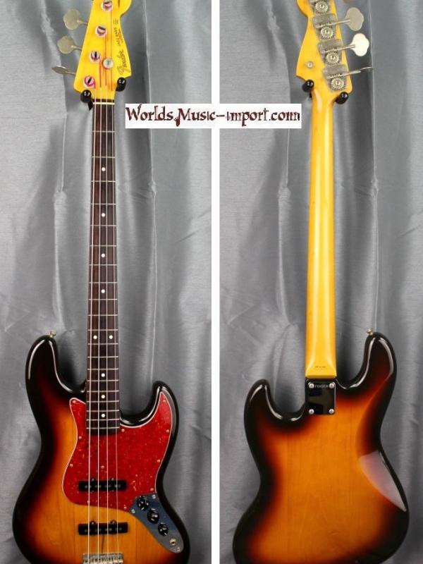 V E N D U E... FENDER Jazz Bass JBD'62 'domestic' Nitro  1991 3TS japan import *OCCASION*