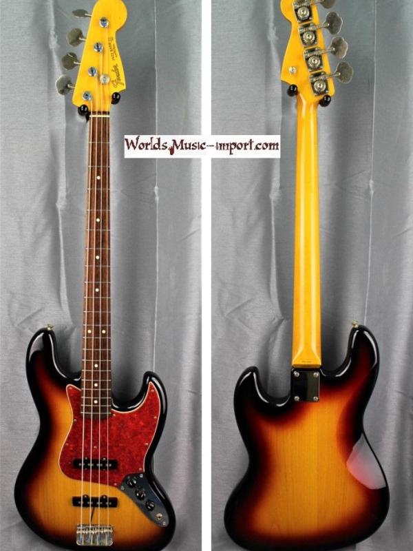 VENDUE... FENDER Jazz Bass JB'62-US 3TS 1994 japon import  *OCCASION*