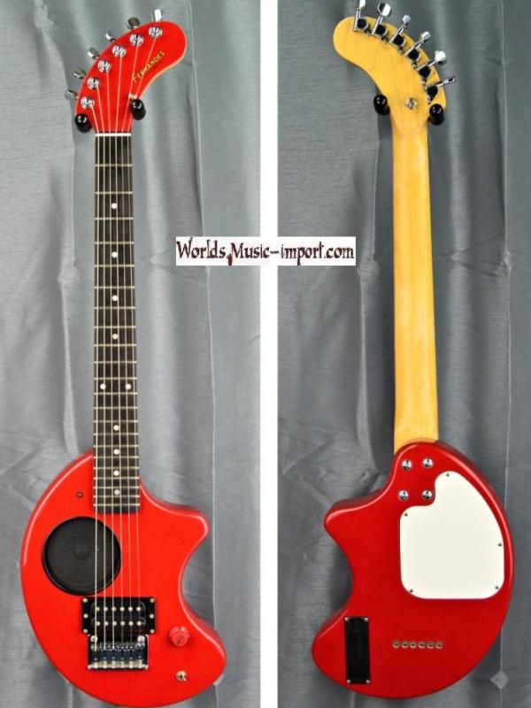 FERNANDES Mini-guitare ZO-3 Eléphant Red import japon *OCCASION*
