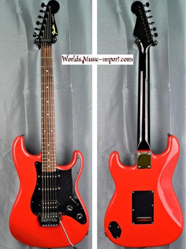 VENDUE... FENDER Stratocaster Floyd MH ST-556 Red 1985 japan 'RARE' import *OCCASION*