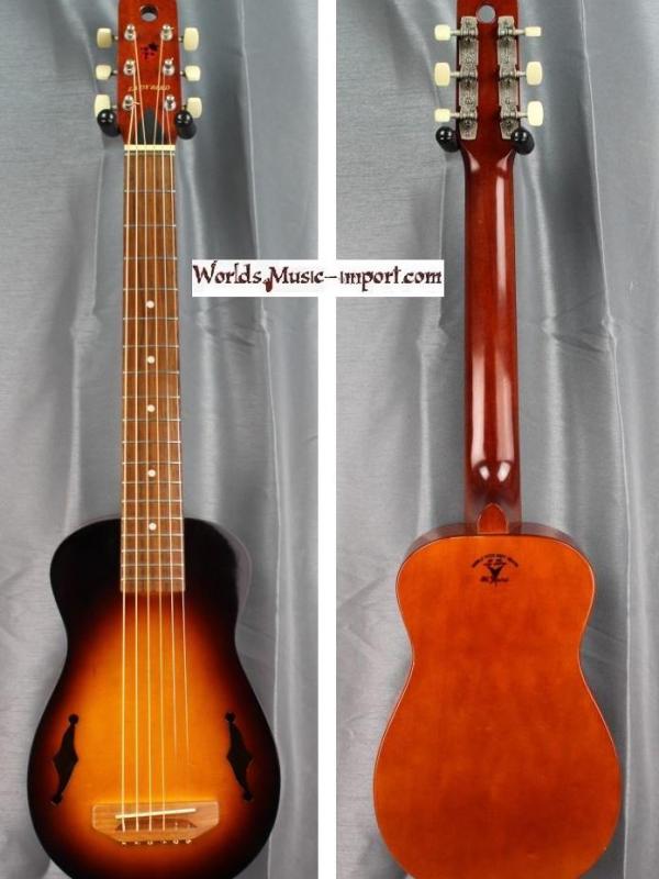 K.YAIRI mini-acoustic LADY BIRD Sunburst - guitare de voyage - Japon import *OCCASION*