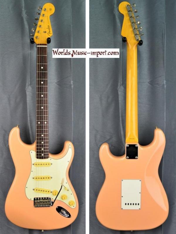 VENDUE... FENDER Stratocaster ST'62-TX Shell Pink 2007 Nitro 'RARE' japon import *OCCASION*