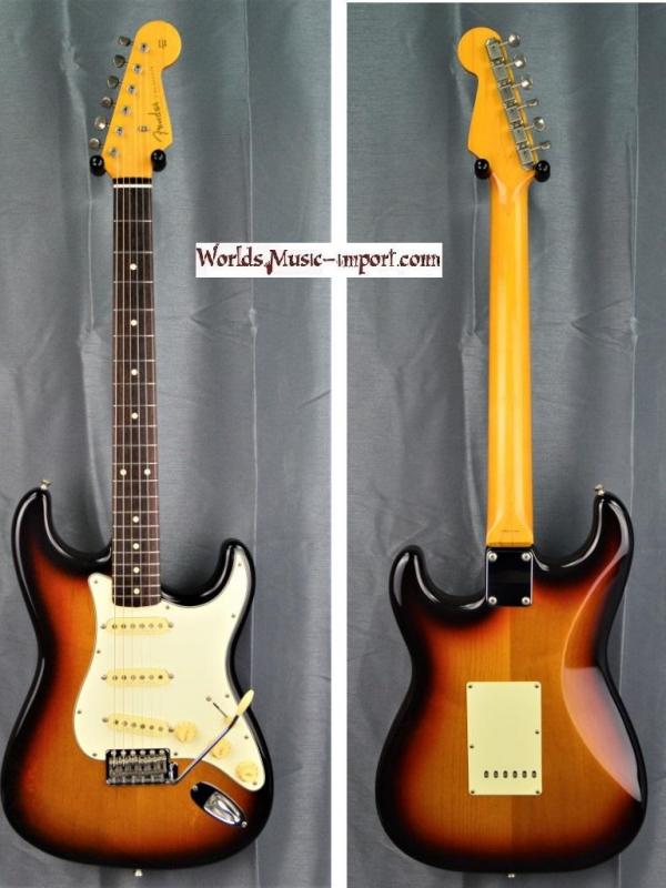 VENDUE... Fender Stratocaster ST'62-DMC US 2005 'DiMarzio collection' 3 Tons Sunburst japan import *OCCASION*