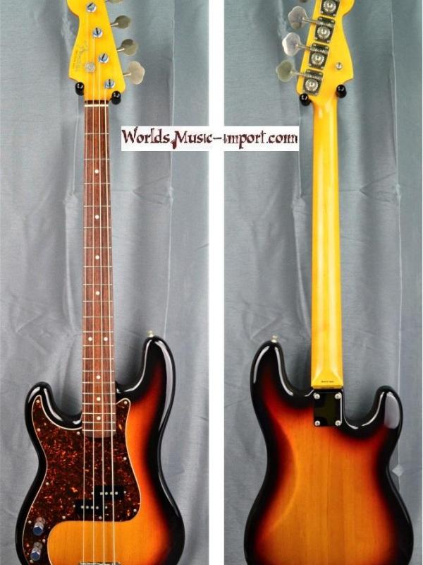 VENDUE... FENDER Precision Bass PB'62-US LH 3TS 2007 'gaucher' japon import *OCCASION*