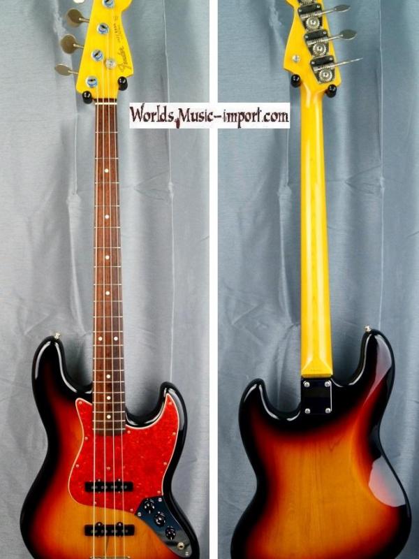 V E N D U E... FENDER Jazz Bass JB'62-US 1997 3 Tons Sunburst 