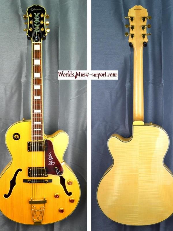 VENDUE... Epiphone Jazz Emperator II Joe Pass natural gloss *OCCASION*