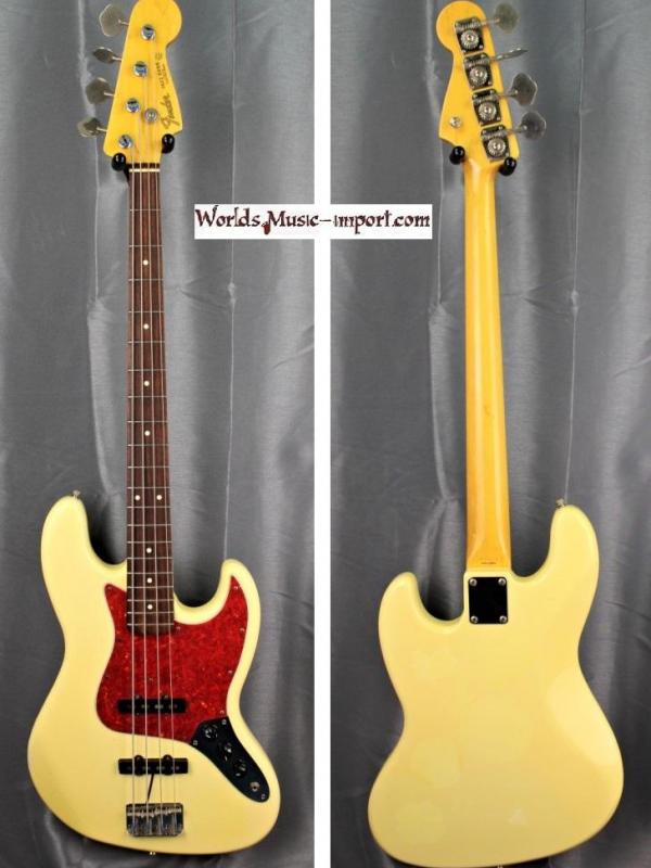 VENDUE... FENDER Jazz Bass JB'62 VWhite 1994 japon import *OCCASION*