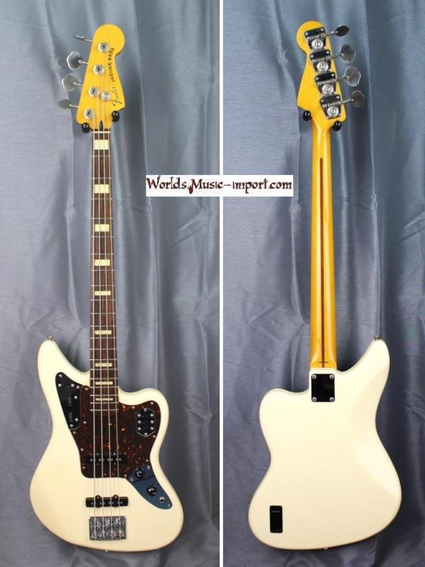 V E N D U E... FENDER Jaguar Bass Deluxe VWhite 2005 japon import 'RARE' *OCCASION*