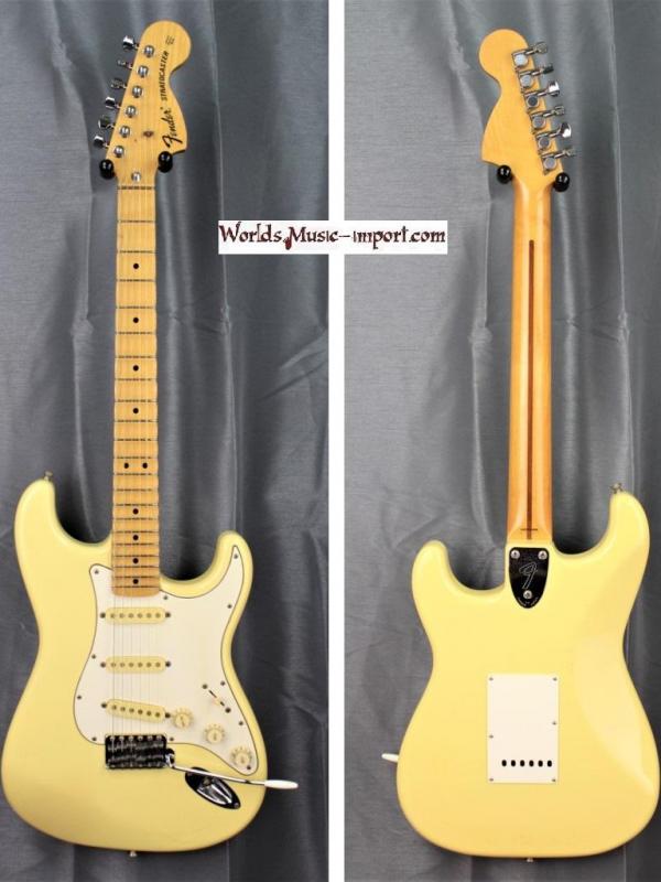 V E N D U E... FENDER Stratocaster ST'72-DSC 'type Y. Malmsteen' scalopée YWH 1994 japan import *OCCASION*