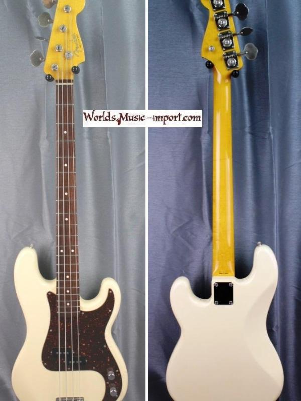 V E N D U E... FENDER Precision Bass PB'62 White 1995 japon import *OCCASION*