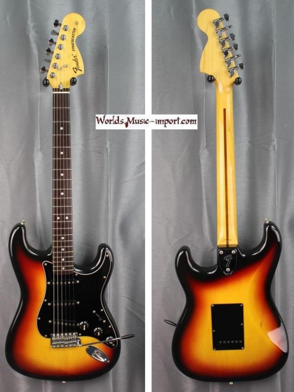 V E N D U E... FENDER Stratocaster ST'72-US 2002 - Sunburst - japan import *OCCASION*