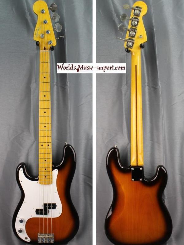 V E N D U E... FENDER Precision Bass PB'57-US LH 2007 'Gaucher' 2TS japan import *OCCASION*