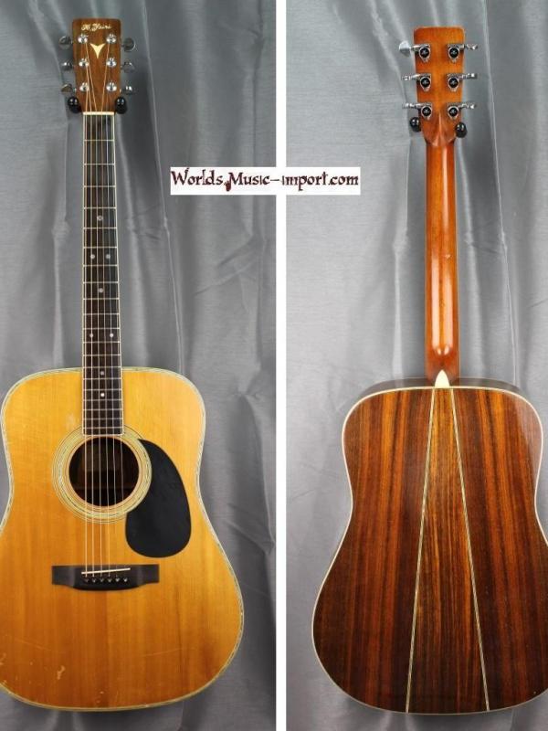 K.YAIRI acoustic YW-500 P 1976 - Natural gloss - D-35 japan import *OCCASION*