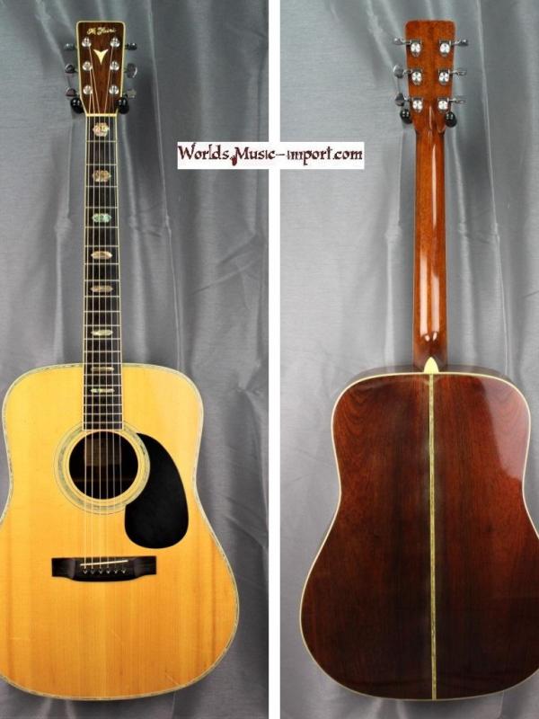 K.YAIRI acoustic YW-600 1975 Natural gloss D-45 japon import *OCCASION*